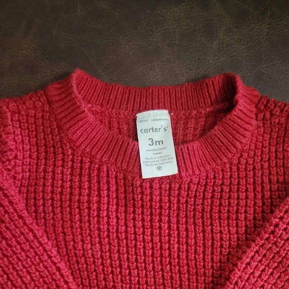 Carter’s Knit Pullover Sweater – Size 3M - Picture 2 of 4